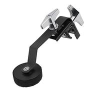 Silenziatore per Rullante Silenziatore Clip Compatta Controllo Parti di Batteria Overtones 5,6 X 1,6 Pollici (BLACK)