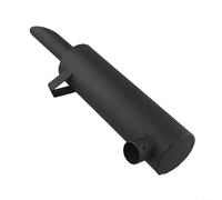 Silenziatore per trattore da prato 105-296, parte del motore compatibile per K241, K301, K321, attrezzatura da giardino, sistema di riduzione del rumore, struttura in metallo, colore nero