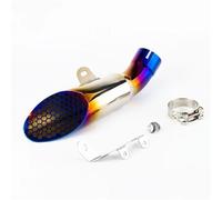 Silenziatore Per Tubo Di Scarico Per Moto Silenziatore Di Scarico Per Aprilia RSV4 1100 Factory Tuono V4 1100 Factory 21-24 Raccordo Centrale Di Scarico Silenziatore Di Scarico(Colore 1)