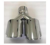 Silenziatore Per Tubo Di Scarico Universale Per Accessori Per Auto In Acciaio Inossidabile Per Modifica Auto Tubo Di Scappamento(51MM IN-101MM OUT)