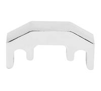 Silenziatore per Violino, Alluminio 50 X 12,5 X 25 mm Muto per Pratica del Violino, Parti Silenziose Portatili del Silenziatore per Violino Ultra Muto per Violino di Dimensioni 1/2 3/4 4/4(Argento)