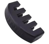 Silenziatore per violino, in gomma, per esercitarsi a 4, 4, 3, 4, 1, 2, 5 rebbi, silenziatore per corde a 5 rebbi, per pratica silenziosa, facile da installare, compatto, nero