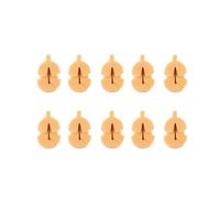 Silenziatore per violino in metallo/gomma per esercitazione per violino rotondo stile tourte silenziatore per esercitazione a zampa/zucca(Color:10 Gourd-Khaki)
