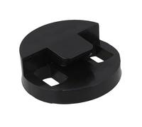 Silenziatore per violoncello, silenziatore per basso, eliminatore di tono in gomma, tappo per ponte viola e banjo, ampia utilità musicale 5,5 x 5,3 cm, per studenti, insegnanti e lezioni di musica
