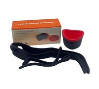 Silenziatore portatile pieghevole, riduzione del rumore durante il canto, silenziatore acustico compatto, insonorizzazione per attori, donne, uomini, adulti, bambini, anziani, per D