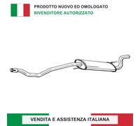 SILENZIATORE POSTERIORE 023253609AA PER VW TRANSPORTER T4 2.4 2.5 SYNCRO
