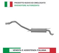 SILENZIATORE POSTERIORE 028253609 PER VW TRANSPORTER T4 2.0 2.5 1.9 2.4