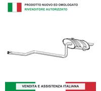 SILENZIATORE POSTERIORE 174301B080 PER TOYOTA COROLLA COMPACT 1.4 1997-1999