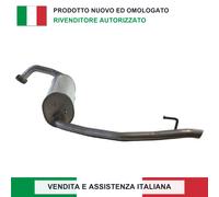 SILENZIATORE POSTERIORE 18307SMGE01 PER HONDA CIVIC VIII 1.8 2005-2011