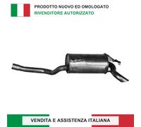 SILENZIATORE POSTERIORE 2014901101 PER MERCEDES-BENZ 190 2.0 1983-1993