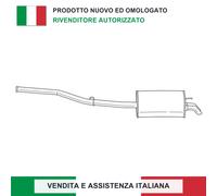 SILENZIATORE POSTERIORE 2034901421 PER MERCEDES-BENZ T-MODEL