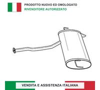 SILENZIATORE POSTERIORE 287002Y700 PER HYUNDAI IX35 1.7 CRDI 2010-2015