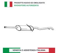 SILENZIATORE POSTERIORE 4144900721 PER MERCEDES-BENZ VANEO 1.7 CDI 2002-2005