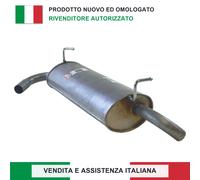 SILENZIATORE POSTERIORE 55191581 PER FIAT PANDA / PANDA CLASSIC 1.2 4X4 2004