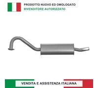 SILENZIATORE POSTERIORE 60519193 PER ALFA ROMEO SPIDER 1967-1993 60520468