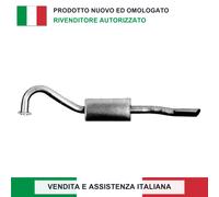 SILENZIATORE POSTERIORE 60721875 PER ALFA ROMEO GT 1963-1977 GIULIA 1.6 T.I