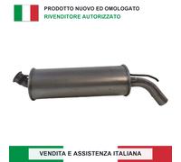 SILENZIATORE POSTERIORE 7700779629 PER RENAULT SUPER 5 1.4 1.1 1.6 1.0 1.2