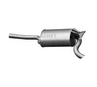 Silenziatore posteriore ASMET 01.004
