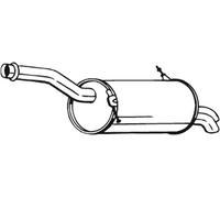 SILENZIATORE POSTERIORE BOSAL 135-083 1730A1 PER CITROËN C4 PICASSO I