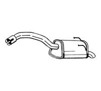 Silenziatore posteriore BOSAL 148-203