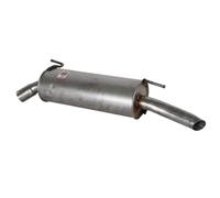 120 CV SILENZIATORE POSTERIORE PER OPEL Omega B Station Wagon V94 2.2 DTi 16V KW
