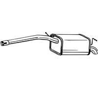 SILENZIATORE POSTERIORE DEL SISTEMA DI SCARICO BOSAL PER VW AUDI SEAT SKODA BOS2