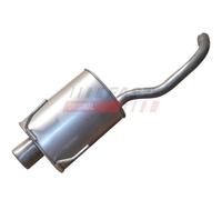 FAST FT84115 Marmitta Posteriore Marmitta Scarico Marmitte