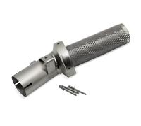 Silenziatore posteriore LeoVince LV-10 Acciaio inox Ø 54mm 173mm destro