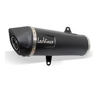 Silenziatore posteriore LeoVince S0230 / S10399 acciaio inox nero Ø 50mm
