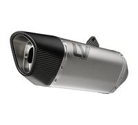Silenziatore posteriore LeoVince SLIP-ON LV-14 R omologato, Titanio, Cappuccio