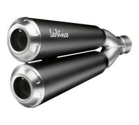 Silenziatore posteriore LeoVince SLIP-ON SBK GP STYLE DUALS inox per Kawasaki