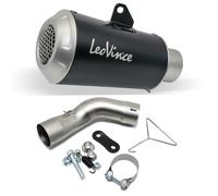 Silenziatore posteriore LeoVince SLIP-ON SBK LV-10 Black Edition, acciaio inox