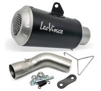 Silenziatore posteriore LeoVince SLIP-ON SBK LV-10 Black Edition, acciaio inox