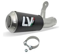 Silenziatore posteriore LeoVince SLIP-ON SBK LV-10, carbonio, tappo acciaio inox