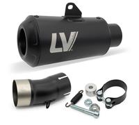 Silenziatore posteriore LeoVince SLIP-ON SBK LV-10 FULL BLACK in acciaio inox