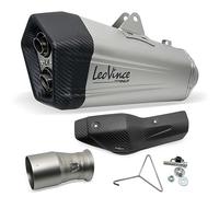 Silenziatore posteriore LeoVince SLIP-ON SBK LV-12, titanio, cappuccio in carbonio, con omologazione per KTM 1050/1090/1190 Adventure/R-1290 Super Adventure R/S/T