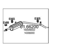 MTS 01.66200 Marmitta