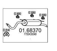 MTS 01.68370 Marmitta