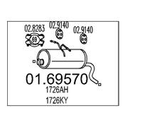 MTS 01.69570 Marmitta