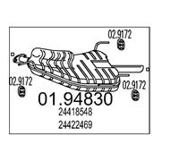 MTS 01.94830 Marmitta