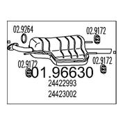 MTS 01.96630 Marmitta