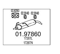 MTS 01.97860 Marmitta