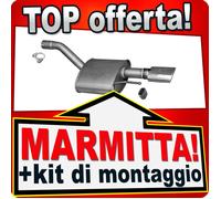 Silenziatore posteriore OPEL ASTRA J 1.6i Turbo 180 CV dal 10.2010