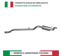 SILENZIATORE POSTERIORE PER CHRYSLER VOYAGER II 2.5 TD _ KW 87 CV 118