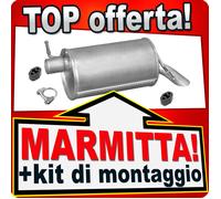 Silenziatore Posteriore per FORD GALAXY 2.3 16V 1997-02.2006 Marmitta