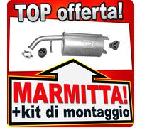 Silenziatore Posteriore per KIA PICANTO (BA/SA) 1.0 1.1 Marmitta