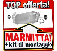 Silenziatore Posteriore per LAND ROVER FREELANDER 2.0 TDI 4X4 2000-2006 Marmitta