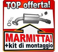 Silenziatore Posteriore per LEXUS RX 300 330 3.0, 3.3 204, 232CV 2003-2006