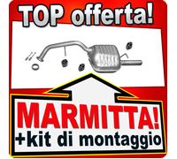 Silenziatore Posteriore per MAZDA 5 (CR) 1.8 2.0 MZR 2005-2010 Marmitta