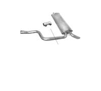 Silenziatore Posteriore per Mercedes T E S124 W124 250 300 Td